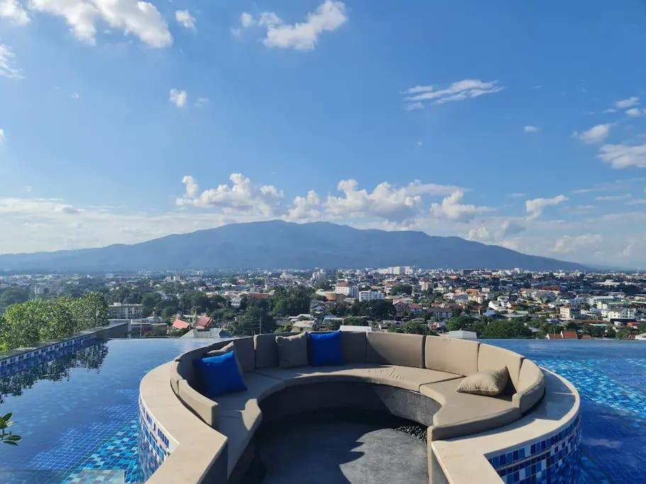 Astra Sky River无边泳池奢华温馨97㎡大三卧山景套房 Chiang Mai Exterior foto